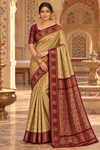 Kushi Mehendi green Dharmavaram Saree
