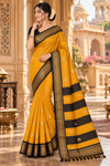 Reena Yellow  Kanjivaram Saree