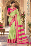 Payal Palegreen Kanjivaram Saree