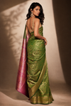 Vakula Kanjivaram Litegreen Saree