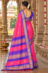 Aswini Pink Kanjivaram Saree