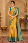 Ava Yellow Dharmavaram Saree