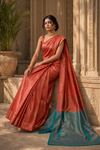 Naga Kanjivaram Red Saree