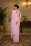 Mandara Jimmy Choo Soft Pink Saree