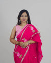 Raasi Pink Khadi Saree