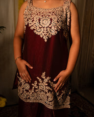 Loria Wine Sharara Set 3-Piece