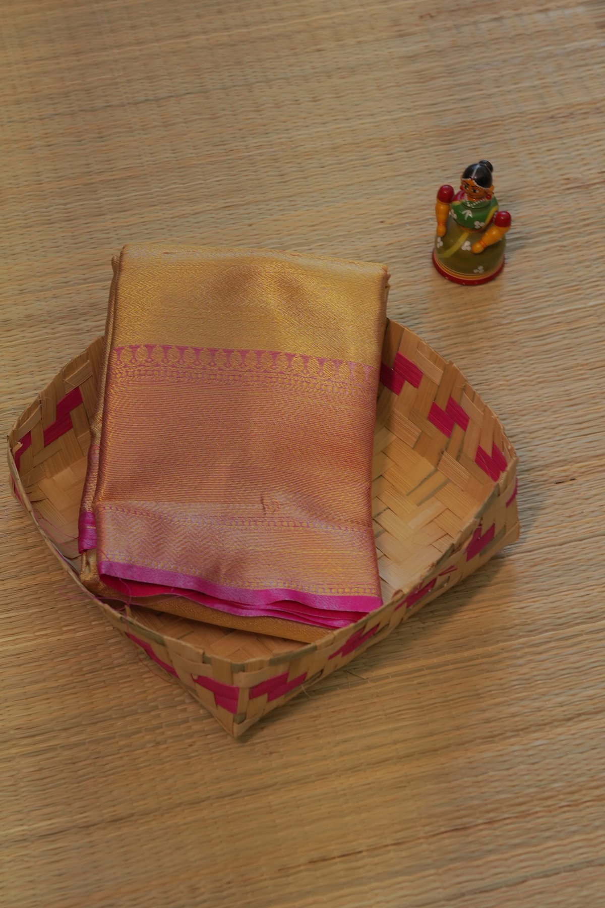 MRIDULA KANJIVARAM TISSUE SILK