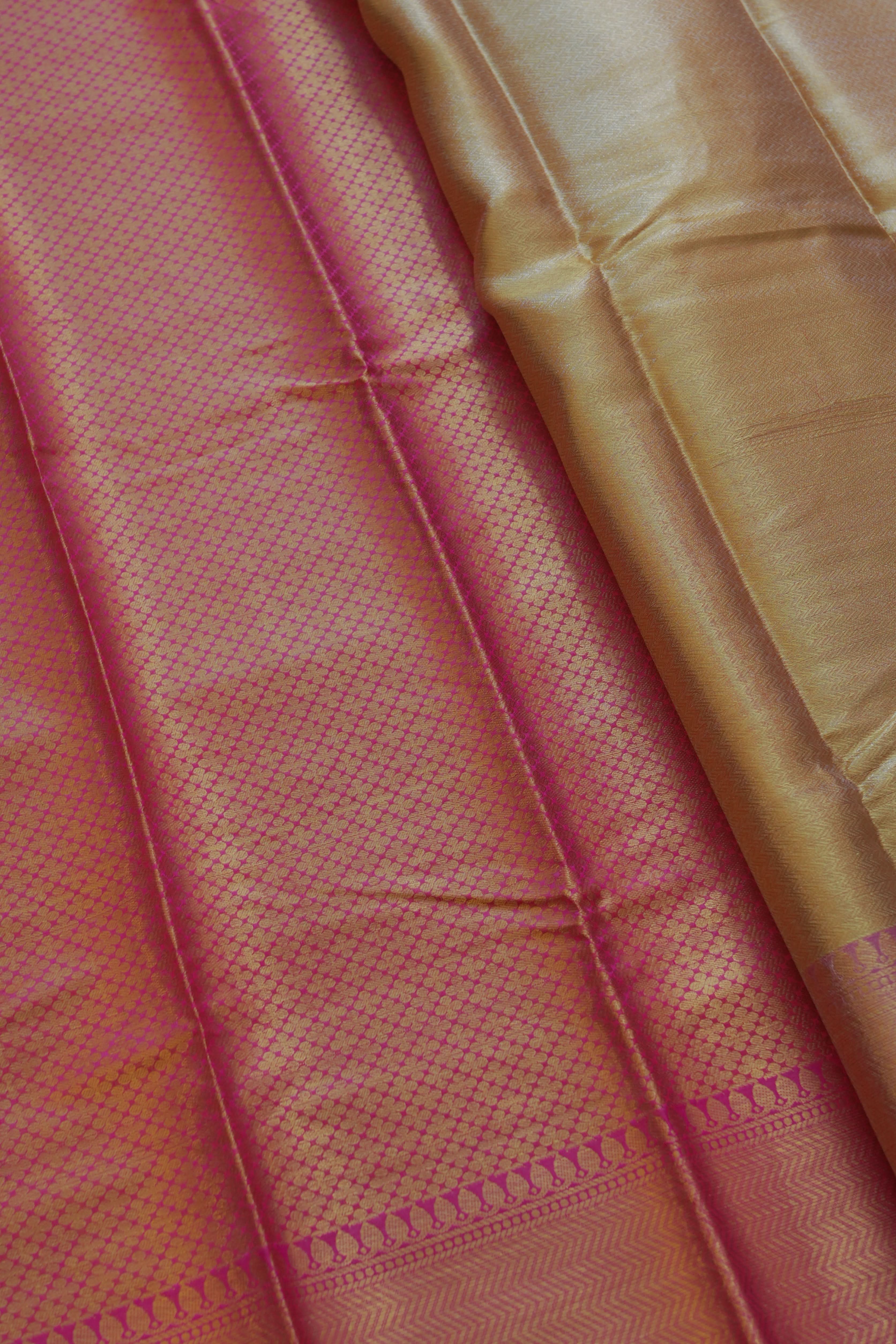 Mridula Kanjivaram Tissue Silk Saree