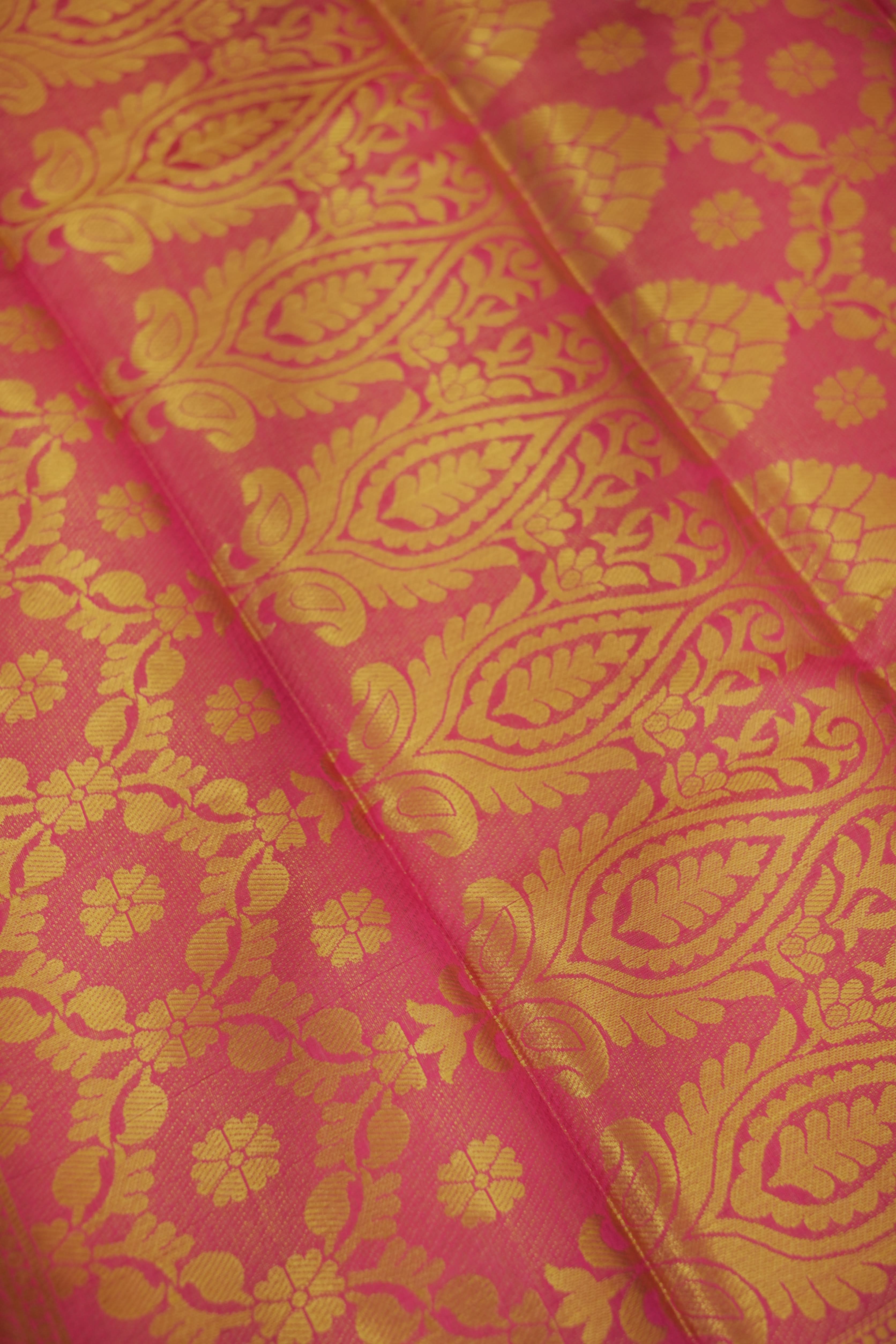 Mridula Kanjivaram Tissue Silk Saree