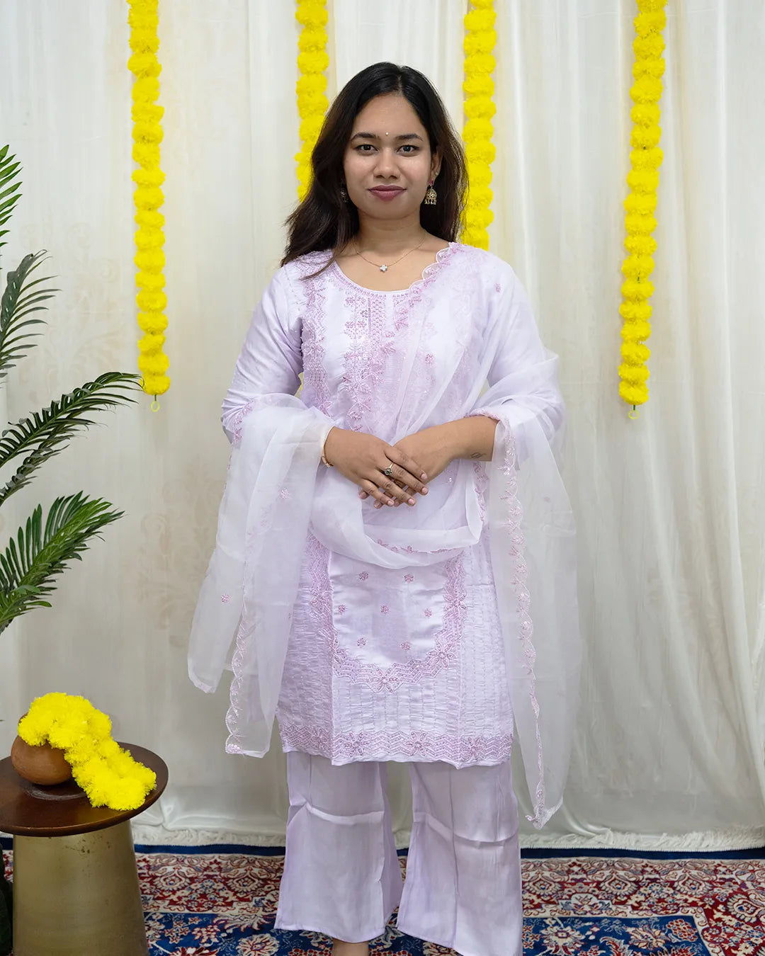Aadhya Lilac  3-Piece Set